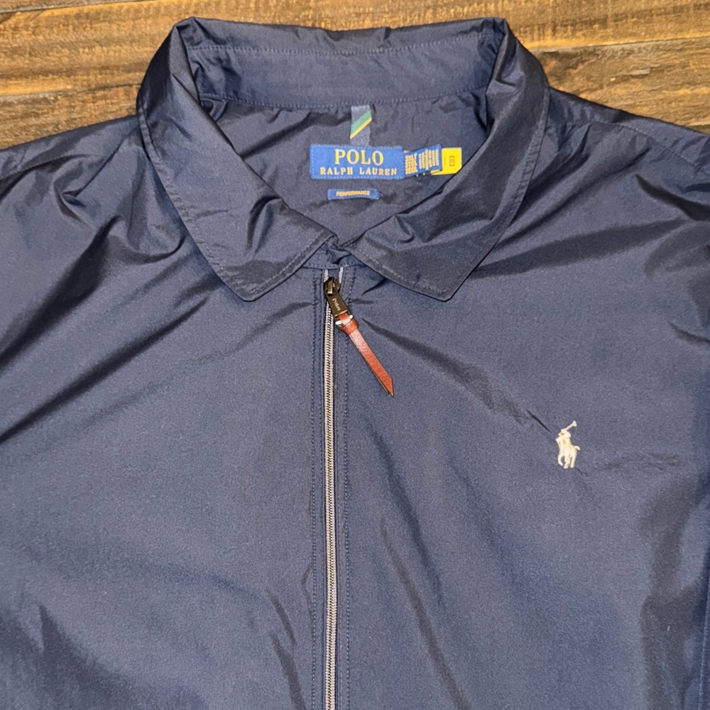 Polo by Ralph Lauren Men's Deep Blue Shirt Jacket
